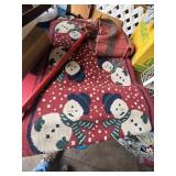 Snowman RUnner Rug