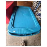 Tub of Christmas Tree Skirts & More