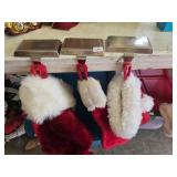 Trio Stocking Hangers & Stockings