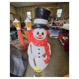 Vntg Empire Frosty The Snowman Blow Mold