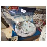 Animated Musical Skaters & Ice Rink