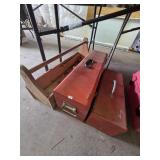 Metal Tool Boxes & Carpenters Box