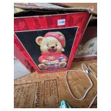 Christmas Bear Cookie Jar