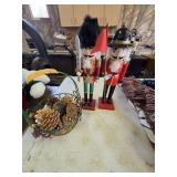 Nutcracker Decor & Basket