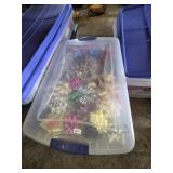 Tub of Christmas Bows