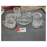 Assorted Clear Glass Lot
