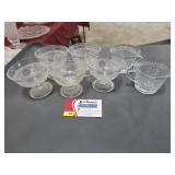 Vintage Anchor Hocking Sandwich Pattern Assorted L
