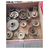 Assorted Pullies & Bearings