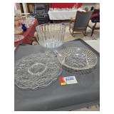 Clear Glass Assorted Trio