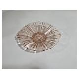 Vntg AH Old Cafe Pink Depression Candy/Nut Dish