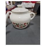 Strawberries n Cream Cookie Jar, Cake Plate & more