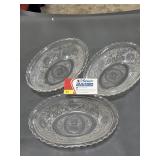 Vintage Anchor Hocking Sandwich Pattern Serving Bo