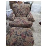 Arm Chair & Ottoman