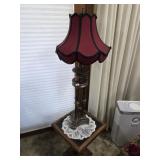 Lamp w/ Small Table
