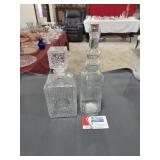Vintage Hobnail Decanter & More