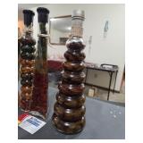 Faux Tuscan Kitch Decor Bottles