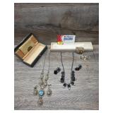 Vintage Necklaces, Earrings, Brooches