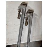 RIdge Tool Co. Pipe Wrenches 24" & 18"