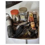 Flashlights, Assorted Tools & Hardware