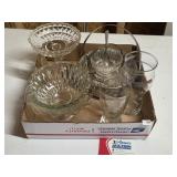 Assorted Cut/Clear Glass Lot