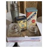 Tins, Jars, Vintage Thermos