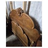 Spanish Walnut & Poplar Trim Bed