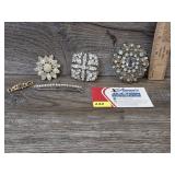 Vintage Brooches & Hair Barettes