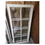 Trio Wood 8 Pane Windows 53' x 20'