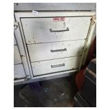 3 Drawer Metal Cabinet