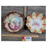 Antique R.S. Prussia Porcelain Scalloped Bowls