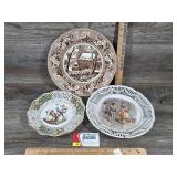 Collector Plate Trio Bavaria, Johnson Bros