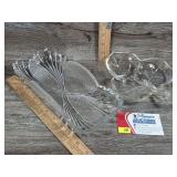 Serving Dish & Hazel Atlas Leaf Shaped Bowl