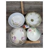 Antique R.S. Prussia & Germany Porcelain Bowls
