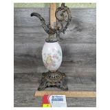Antique Hand Painted Victorian-Style Mantle Ewer