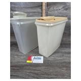 Vintage Tupperware "Store & Pour" Containers