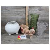 Vintage Planter & Vase Lot
