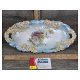 Antique R.S. Prussia Porcelain Celery Dish