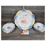 Antq R.S. Prussia Porcelain Berry Set