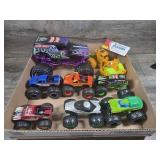 Grave Digger & Assorted Hot Wheels Monster Jam