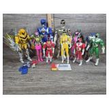 Power Ranger Action Figures MIxed Lot