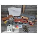 H/O Scale Buildings & House