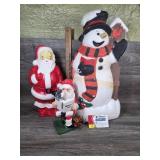 Christmas Blowmolds & Santa Decor