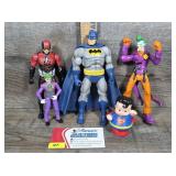 Batman, Joker, The Flash, Superman