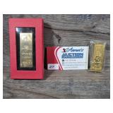 Plated Brass Novelty Paperweights
