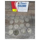 Buffalo Nickels (15)