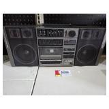 AM/FM Stereo Cassette Boom Box