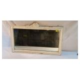 Vintage Framed Beveled Mirror