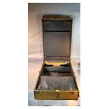 Vintage Travel Suit Case w/ hangers