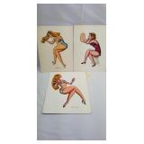 Orignal Eugene Mumaw Pinup/Good Girl Art  (Rare)