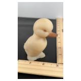 Fenton hand painted duck.